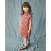 Sharon Short Sleeve Polo Dress, Rose Blush Tisbury Garden - Dresses - 4