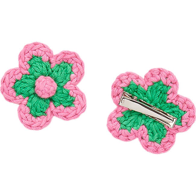 Medium Flower Clip Set, Clover - Hair Accessories - 2