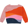 Landscape Boat Neck Sweater, Rose Blush - Sweaters - 1 - thumbnail