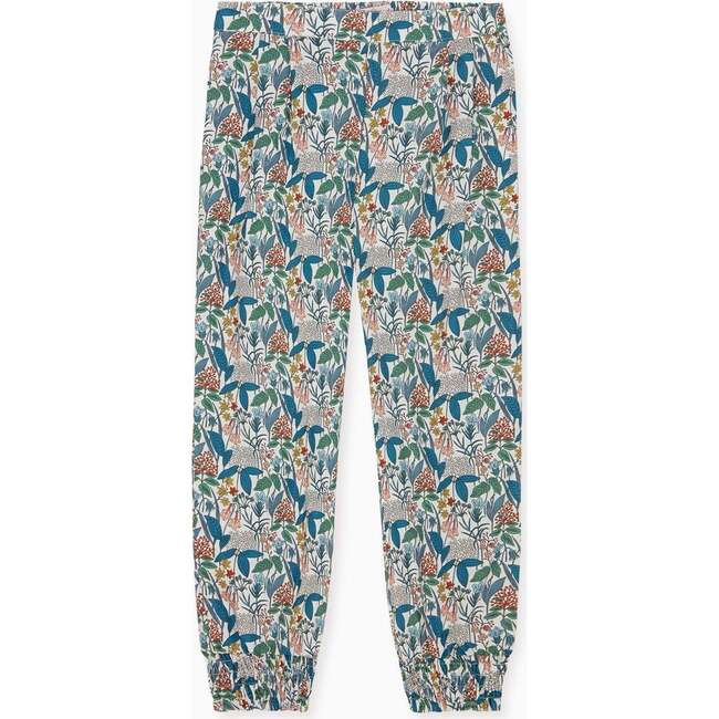 Roda Cotton Trousers, Teal