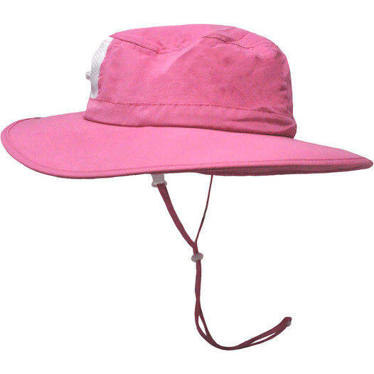 UPF 50+ Flap Happy Outdoor Sun Hat, Pink - Sun Hats - 1