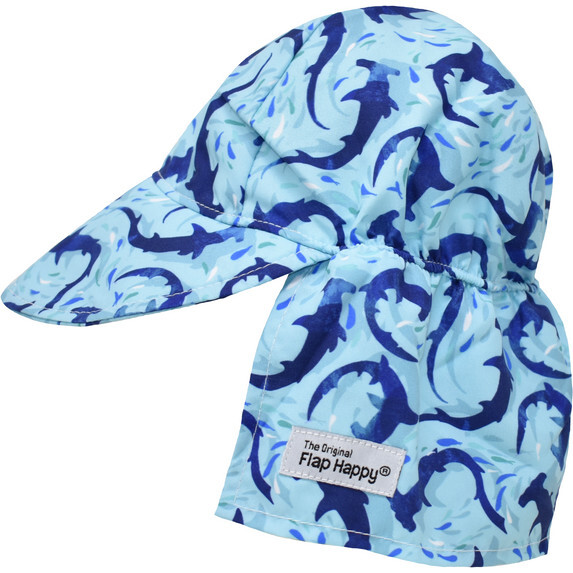 UPF 50 Original Flap Hat, Switly Sharks