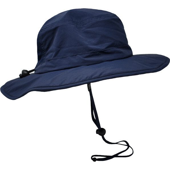 Adult UPF 50+ Flap Happy Outdoor Sun Hat, Navy