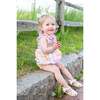 Piper Smocked Bubble, Rainbow Pastel - Rompers - 4