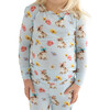 Tinsley Jane Long Sleeve Basic Pajama, Blue - Pajamas - 5