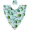 Brayden Infant Swaddle & Beanie Set, Green - Swaddles - 1 - thumbnail