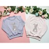 Liberty of London Bunny Children's Jumper, Pale Pink - Sweatshirts - 3