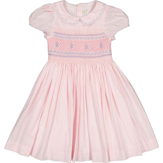 Princess Charlotte Heirloom Smocked Dress, Pink