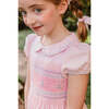 Princess Charlotte Heirloom Smocked Dress, Pink - Dresses - 4