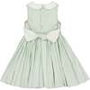 Lily Sleeveless Smocked Dress, Mint - Dresses - 6