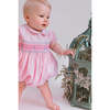 Charlotte Classic Heirloom Smocked Bubble, Pink - Onesies - 2