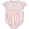 Charlotte Classic Heirloom Smocked Bubble, Pink - Onesies - 4