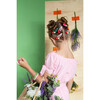 Mushroom Covered Snap Clips, Red & Multicolors - Hair Accessories - 2
