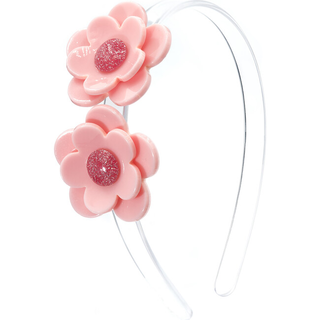 Camellia Flower Headband, Pink