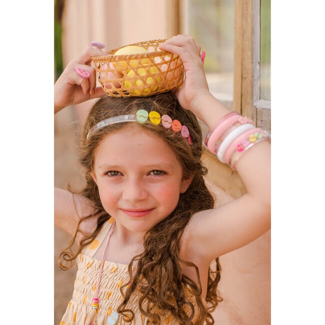 Easter Eggs Satin Headband, Multicolors - Headbands - 2