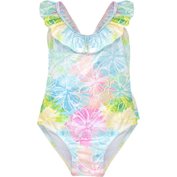 Flap Happy UPF 50+ Mindy Crossback Swimsuit - Pink Lobster