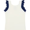 Vest Friend Top, Porcelain - Blouses - 1 - thumbnail