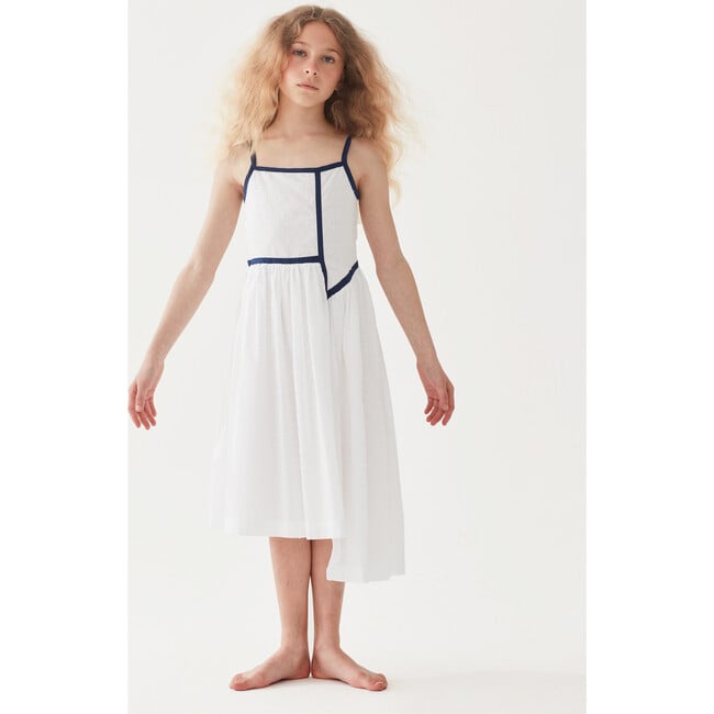 See The Light Dress, Porcelain Dobby Spot - Dresses - 2