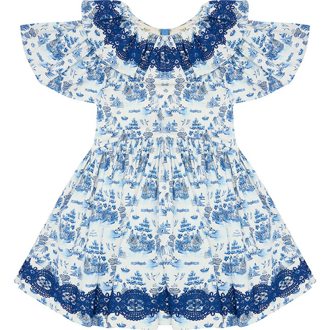 Forget Me Not Dress, Willow Pattern