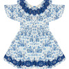 Forget Me Not Dress, Willow Pattern - Dresses - 1 - thumbnail