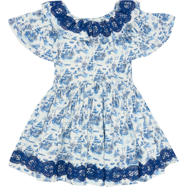 Forget Me Not Dress, Willow Pattern - Dresses - 3