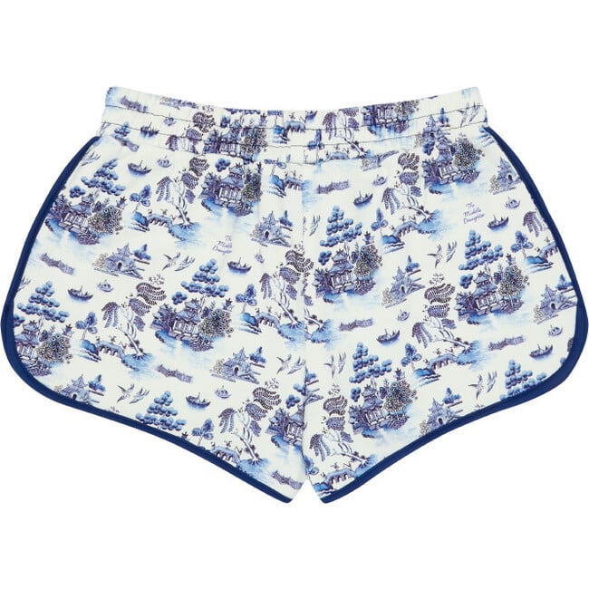 Bet Your Bottom Dollar Short, Willow Pattern - Shorts - 3