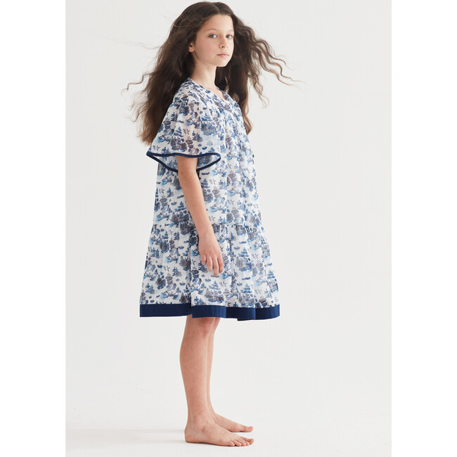 Float Your Boat Dress, Willow Pattern - Dresses - 4