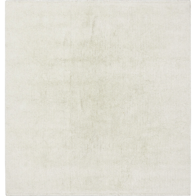 Woolable Rectangle Rug 5' 11" x 6' 7", Natural - Rugs - 1