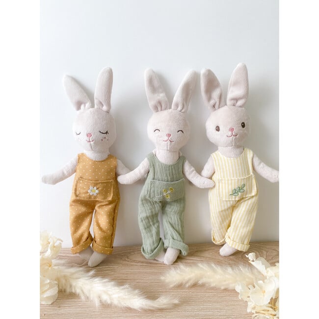 Baby Bunny Soft Toy, Set of 3 - Plush - 2