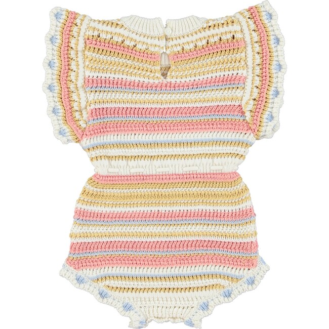 Bebe outlet Organic Paloma Crochet Romper