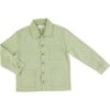 Koa Overshirt, Matcha Green - Shirts - 1 - thumbnail