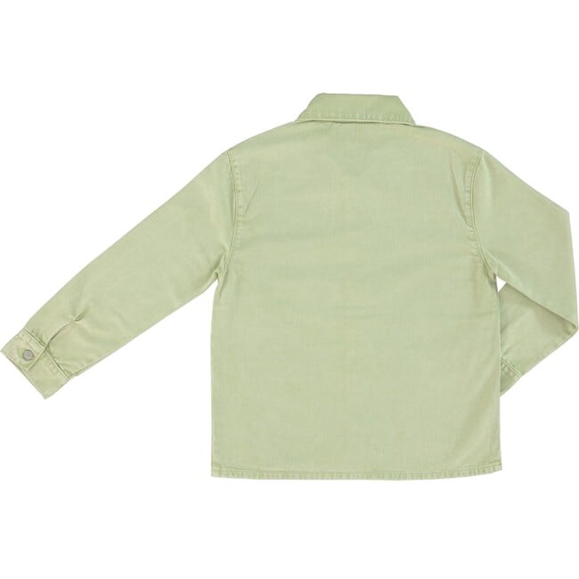 Koa Overshirt, Matcha Green - Shirts - 2