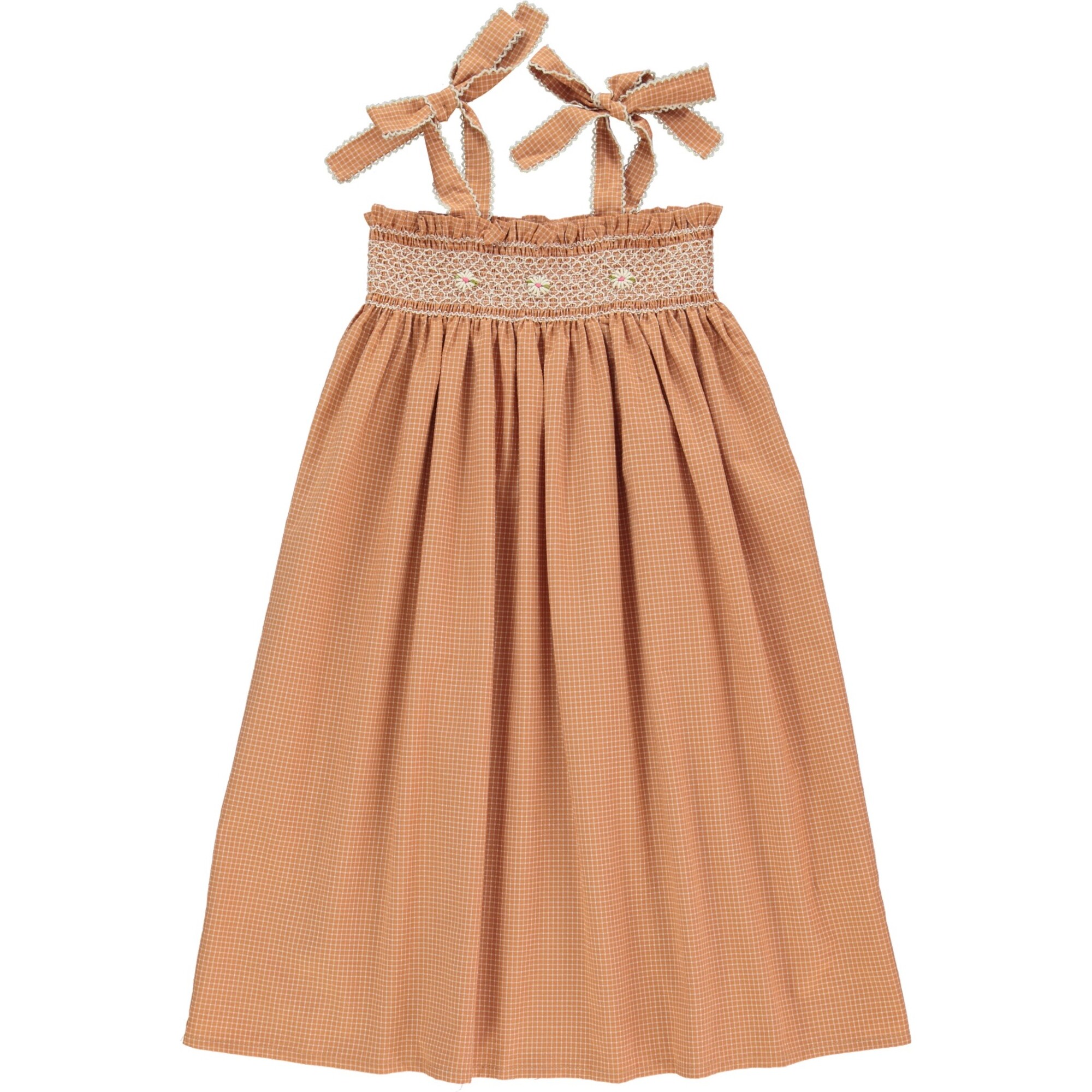 ワンピース bebe organic Helena Dress - 3 years Helena Dress, Caramel - Bebe Organic Dresses | Maisonette