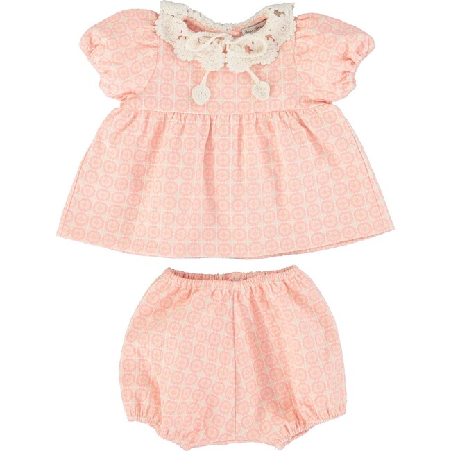 Camille Baby Set, Rose Wisteria