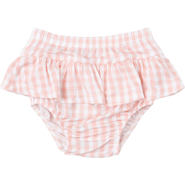 Mini Gingham Bloomer Skirt, Pink