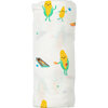 Cornhole Print Swaddle Blanket, Multicolors - Mixed Accessories Set - 3