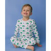 The Organic Long Sleeve Pajama Set, Recycling Trucks - Pajamas - 3