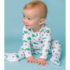 The Organic Zipper Footie, Recycling Trucks - Footie Pajamas - 3 - thumbnail