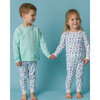 The Organic Pullover Sweatshirt, Aqua - Sweatshirts - 3