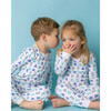 The Organic Long Sleeve Pajama Set, Bunny Tails - Pajamas - 5