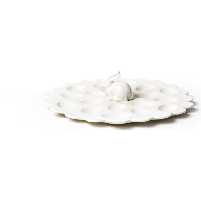 Egg Tray with Shaped Rabbit White - Tabletop - 3