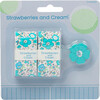 The Anneliese Collection Tennis Overgrip and Dampener Set, Turquoise - Sports Gear - 1 - thumbnail
