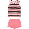 Remy Two Piece Tank + Bloomer Short Set - Mixed Apparel Set - 1 - thumbnail