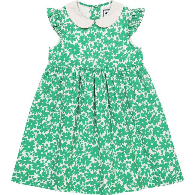Riley Peter Pan Collar Dress, Green