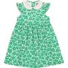 Riley Peter Pan Collar Dress, Green - Dresses - 1 - thumbnail