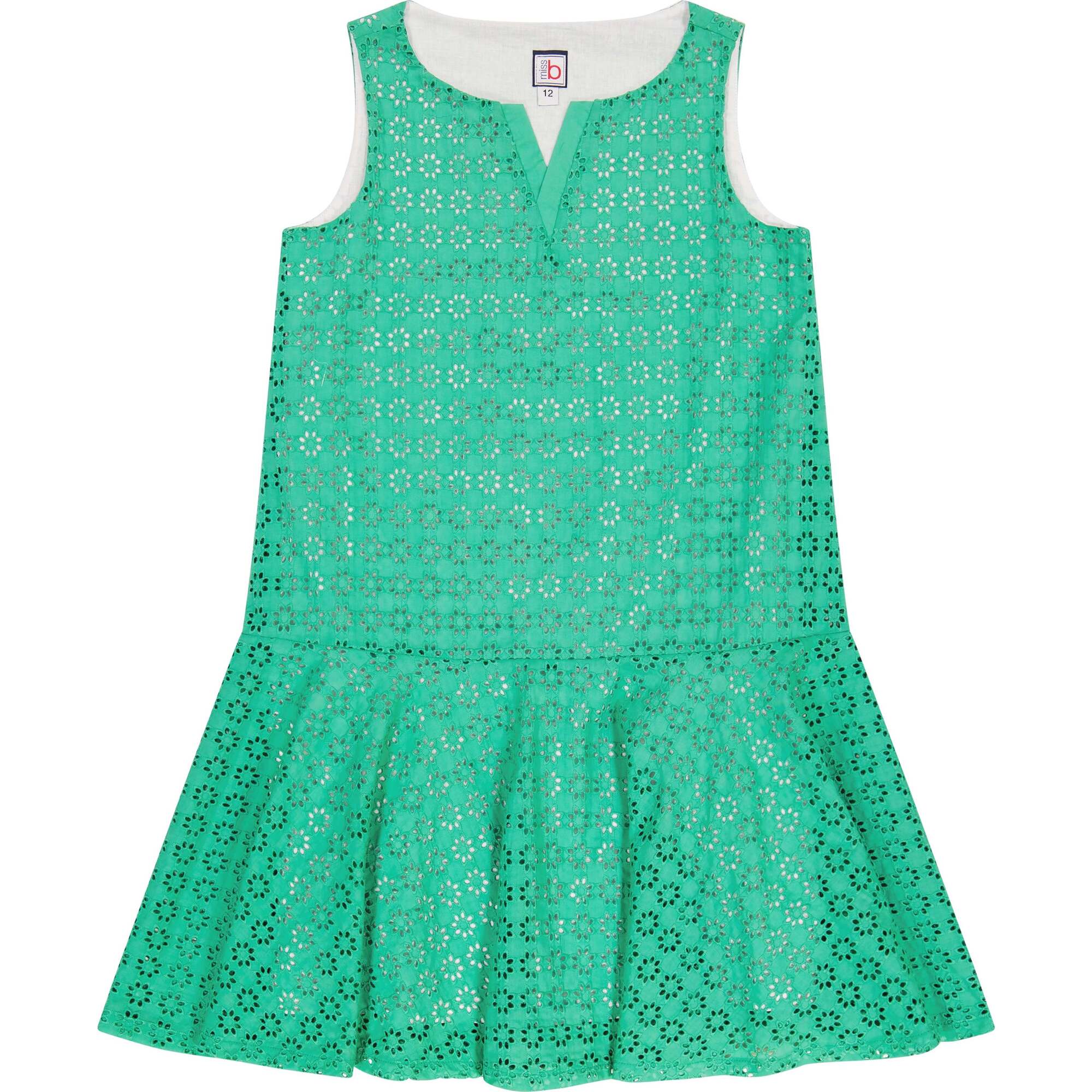 Pilar Peplum Hem Dress, Green - Dresses - 1