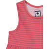 Parker Racerback Dress Red Mini, Stripes - Dresses - 2