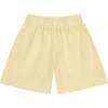 JD Pull On Shorts, Yellow - Shorts - 1 - thumbnail