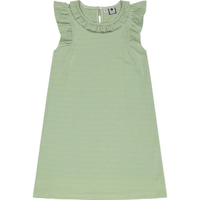 Colette Ruffle Dress, Green