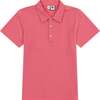 Boys Short Sleeve Polo Red Mini, Stripes - Polo Shirts - 1 - thumbnail